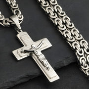 Muška ogrlica RE-32528 - Srebrna/60cm KP32528