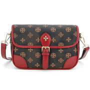 Torba Baellerry RE-36106 - Tamno smeđa / Crvena KP36106