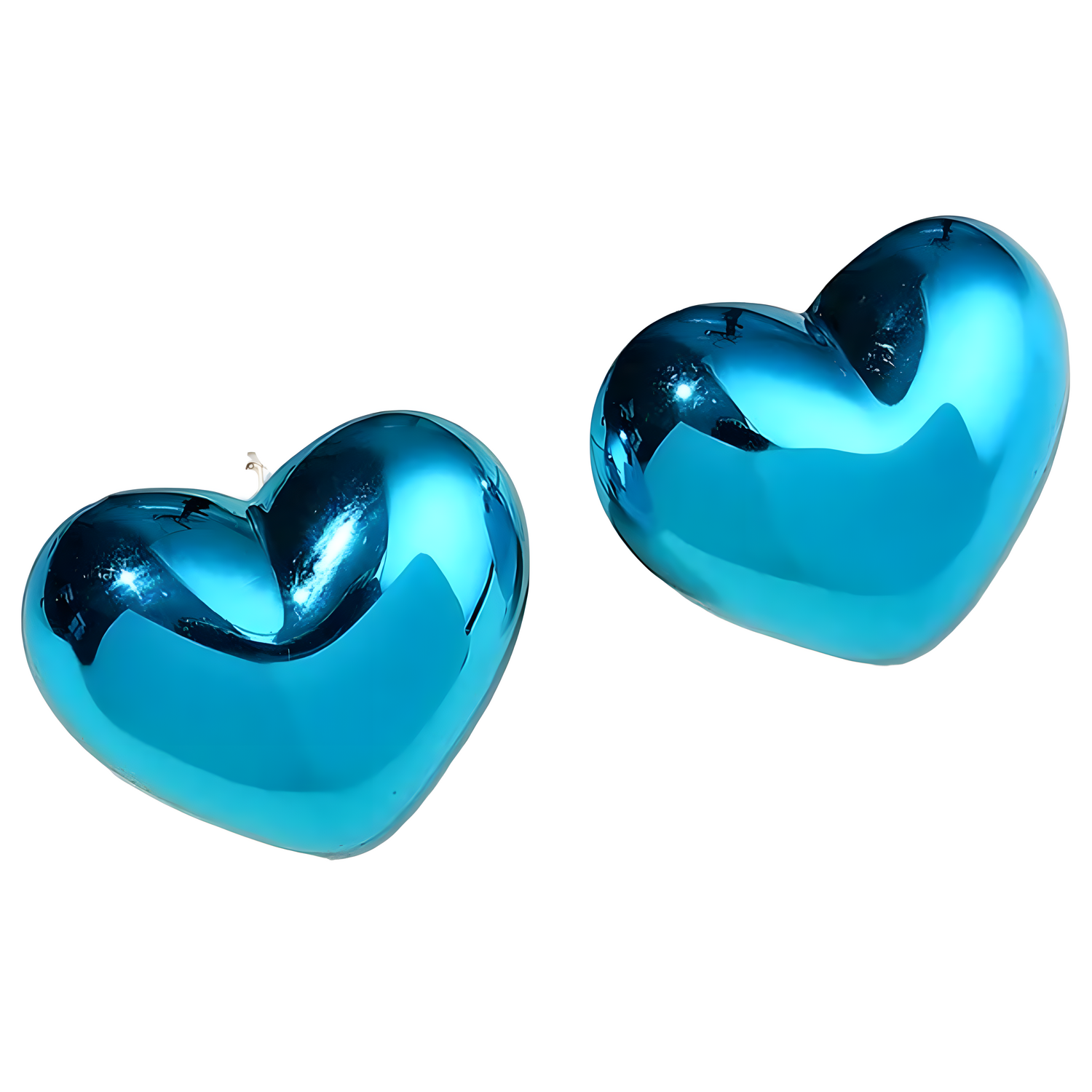 Naušnice AD-33380 - Heart/Plava KP33380