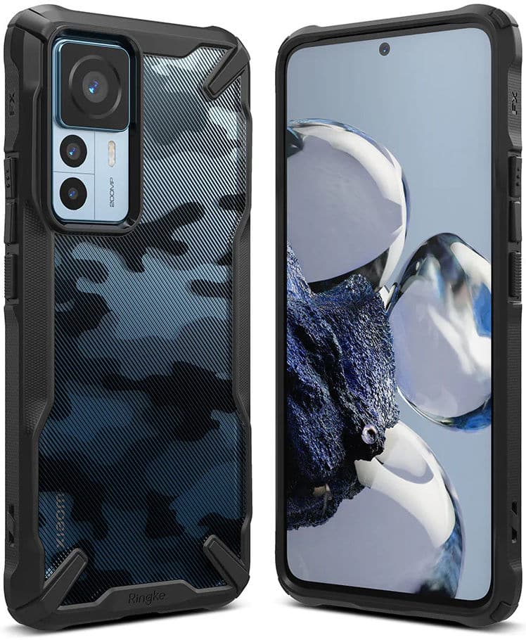 Ringke Fusion X maska za Xiaomi 12T/12T Pro Camo Black