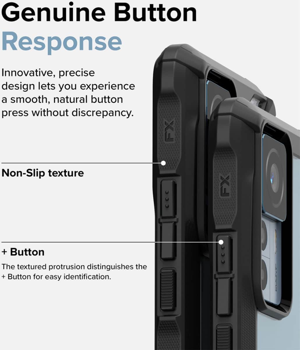 Ringke Fusion X ovitek za Xiaomi 12T/12T Pro Camo Black