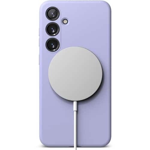 Ringke Silicone Magnetic MagSafe ovitek za Samsung Galaxy S24 - barva sivke