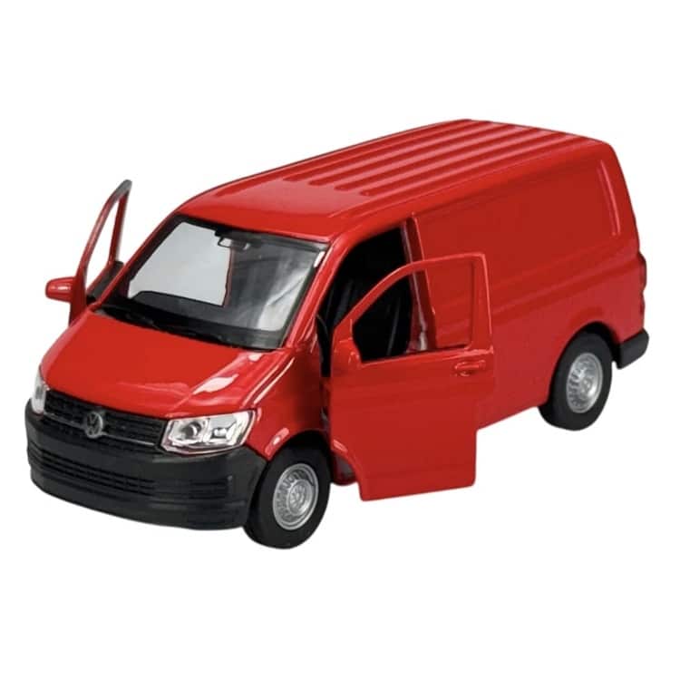 VW Transporter T6 VAN crveni 1:34