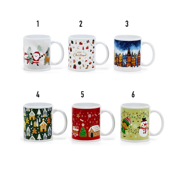Šalica sa božićnim motivima Model 05