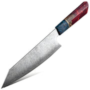 Damaskovski kuhinjski nož SA-20090 - Kiritsuke / Crvena KP20090