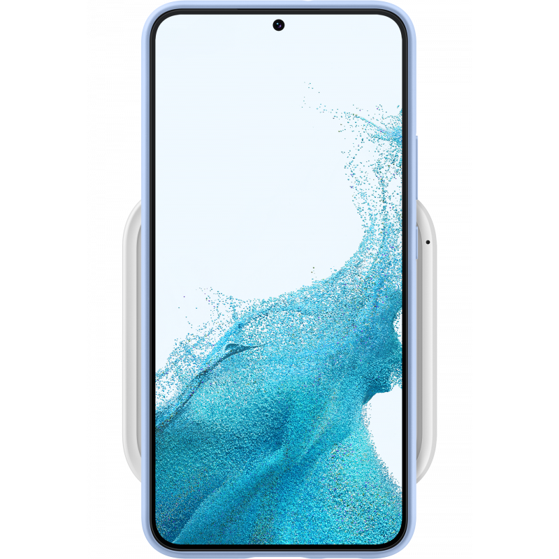 Brezžični polnilec Samsung 15 W s stenskim polnilnikom in kablom USB-C – bel EP-P2400TWEGEU