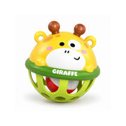 Baby senzorna zvečka Animal loptica 10 cm – 5 modela Žirafa
