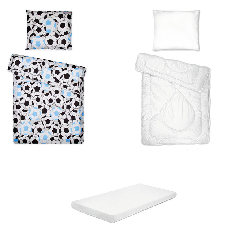 Posteljina set 5 elemenata za krevet 160x80 cm - Uzorak-25