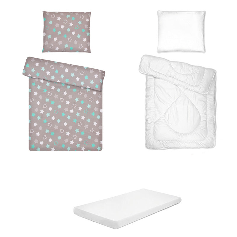 Posteljina set 5 elemenata za krevet 160x80 cm - Uzorak-29