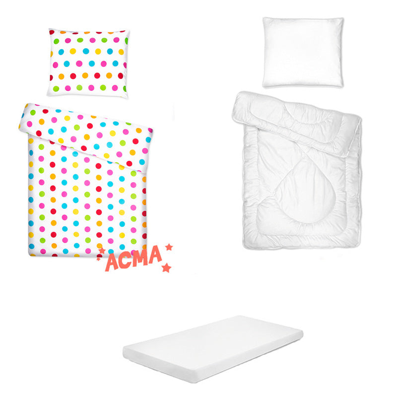 Posteljina set 5 elemenata za krevet 160x80 cm uzorak-05