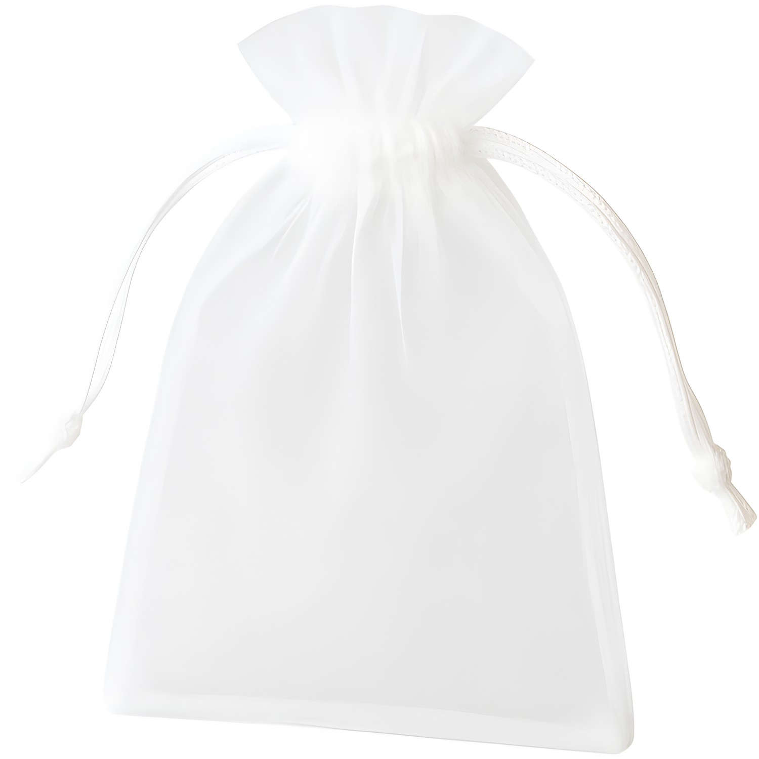 Poklon organza vrećica - Bijela / 10x12cm / 10kom KP38484