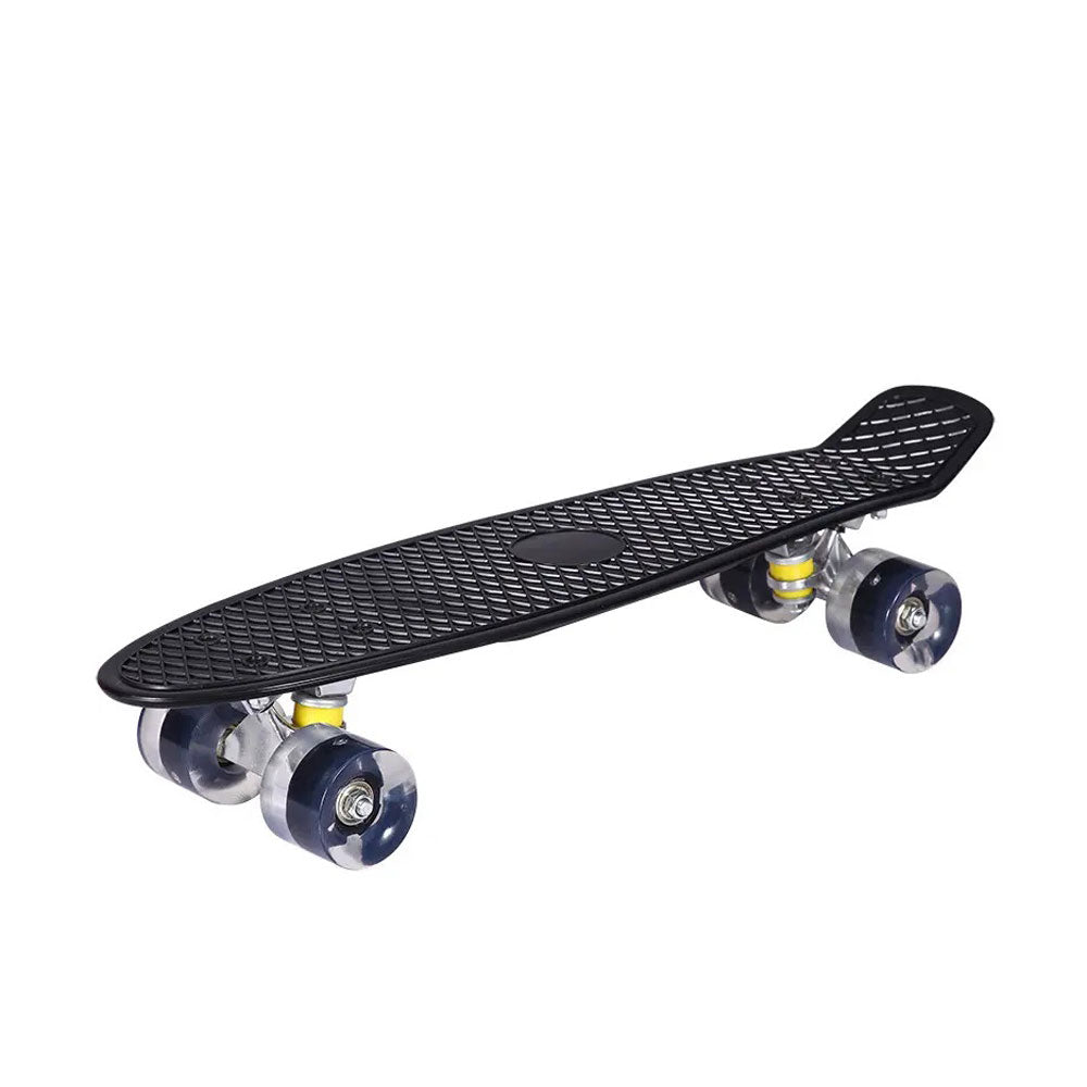 Skateboard sa led kotačima Žuta