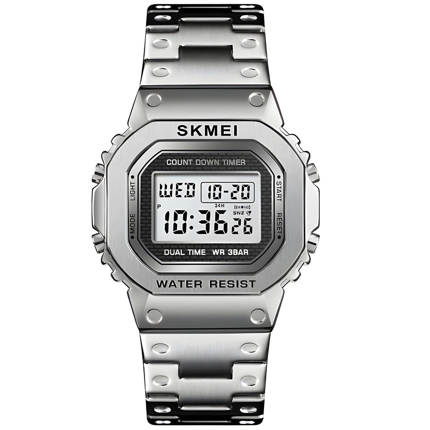 Sat SKMEI NE-23809 - Srebrni KP23809