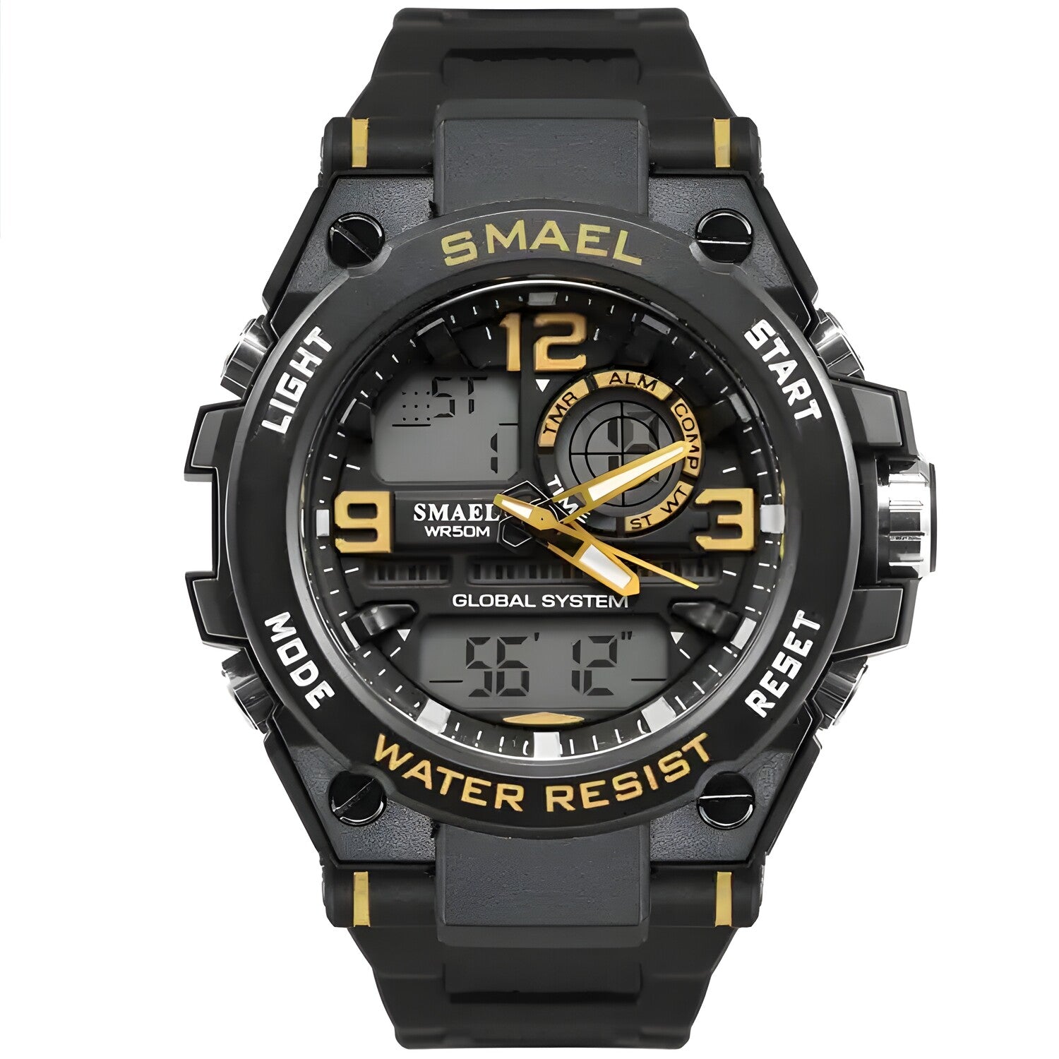 SMAEL BO-29425 sat - Crna / Zlatna KP29425