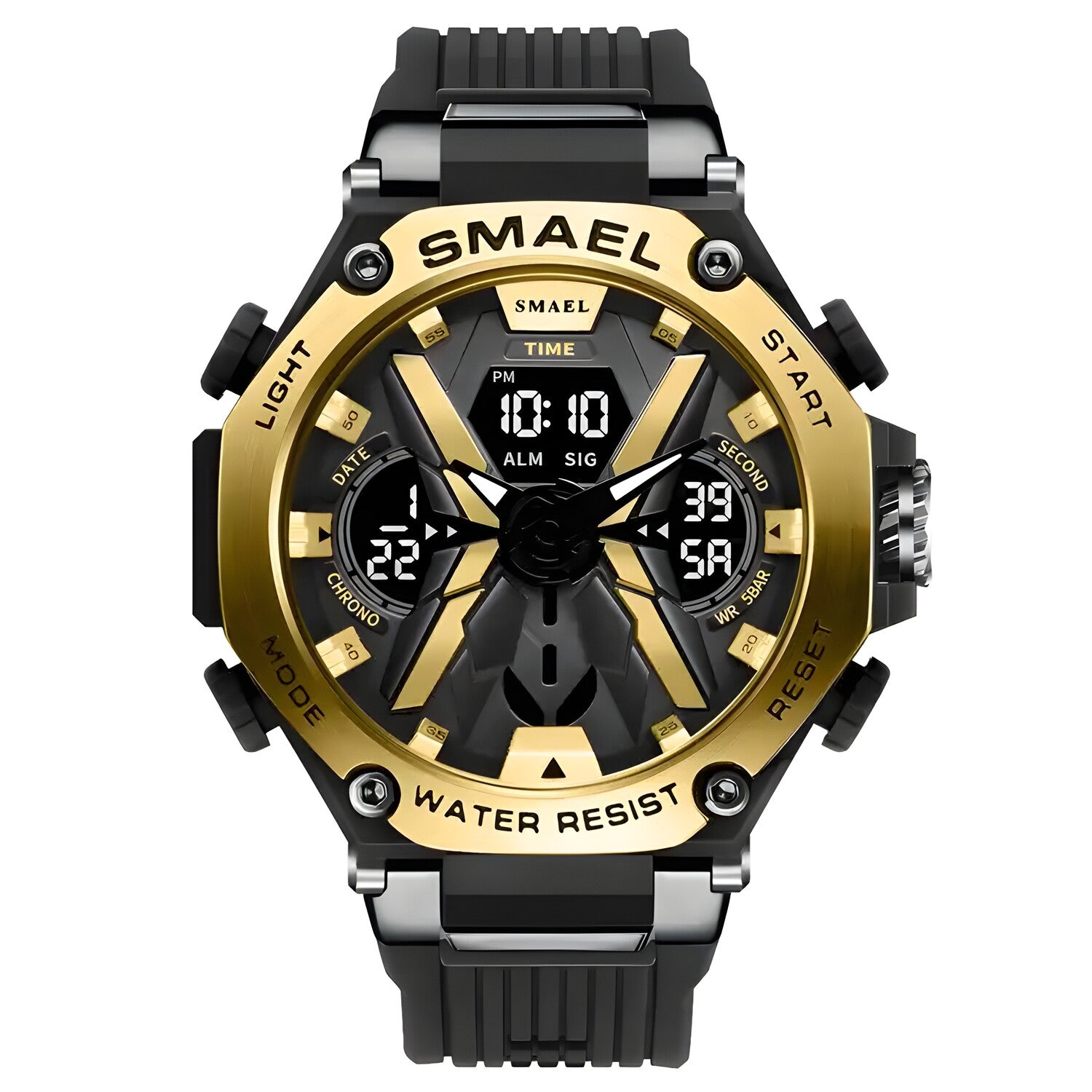 SMAEL PE-29444 sat - Crna / Zlatna KP29444