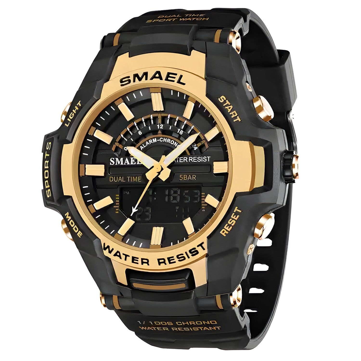 SMAEL VE-29458 sat - Crna / Zlatna Ružičasta KP29458