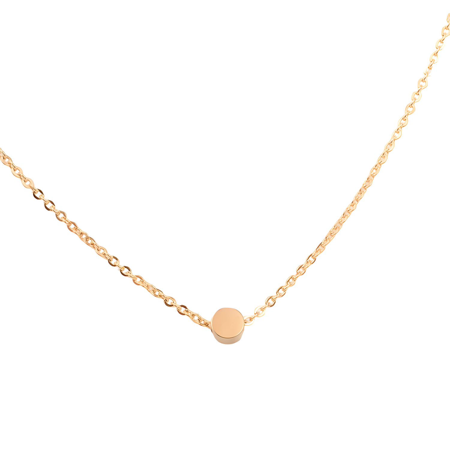 Ogrlica Small Circle - Zlatna KP21685