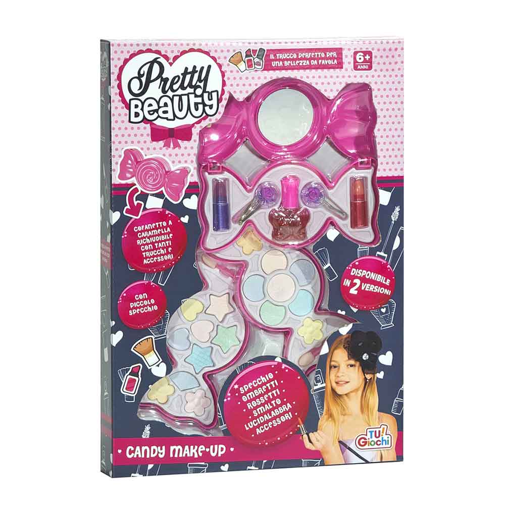 Dječja šminka Big Candy Box – veliki set s ogledalom, 2 modela Model 02