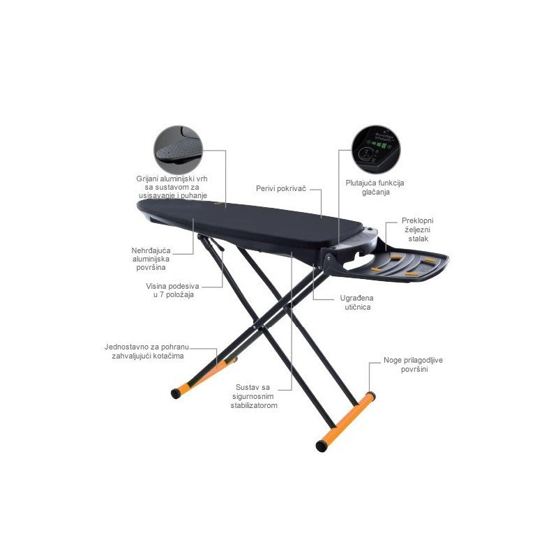 Euroflex Smooth B1X daska za glačanje