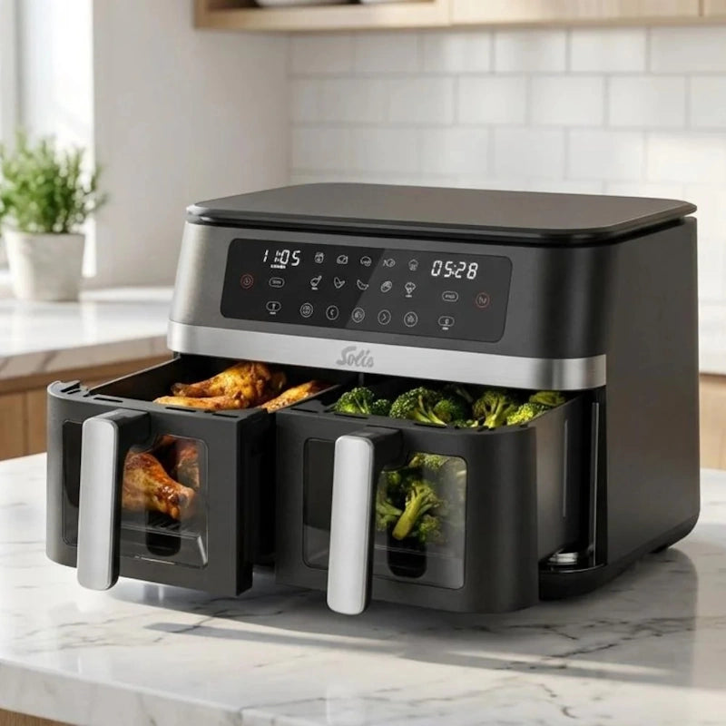 Solis Air Fryer Duo friteza na vrući zrak