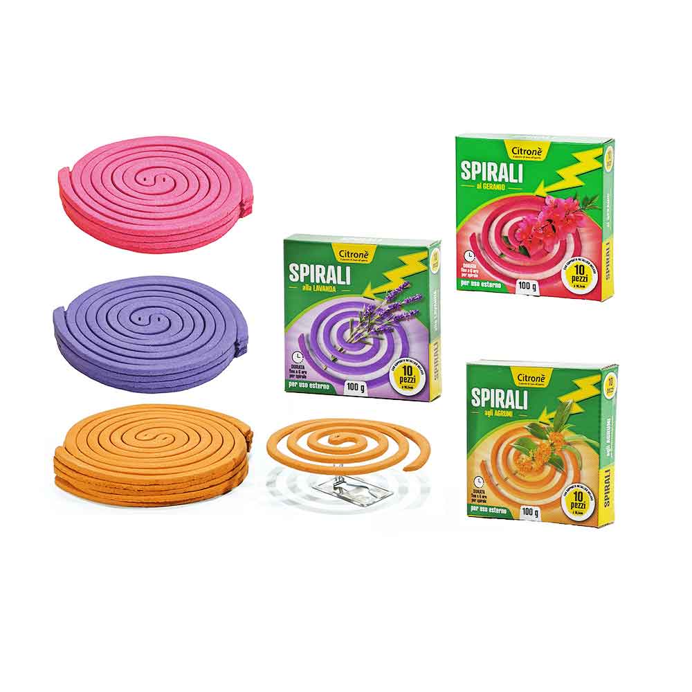 Spirale protiv komaraca – miris citrusa, lavande i geranija - Geranija