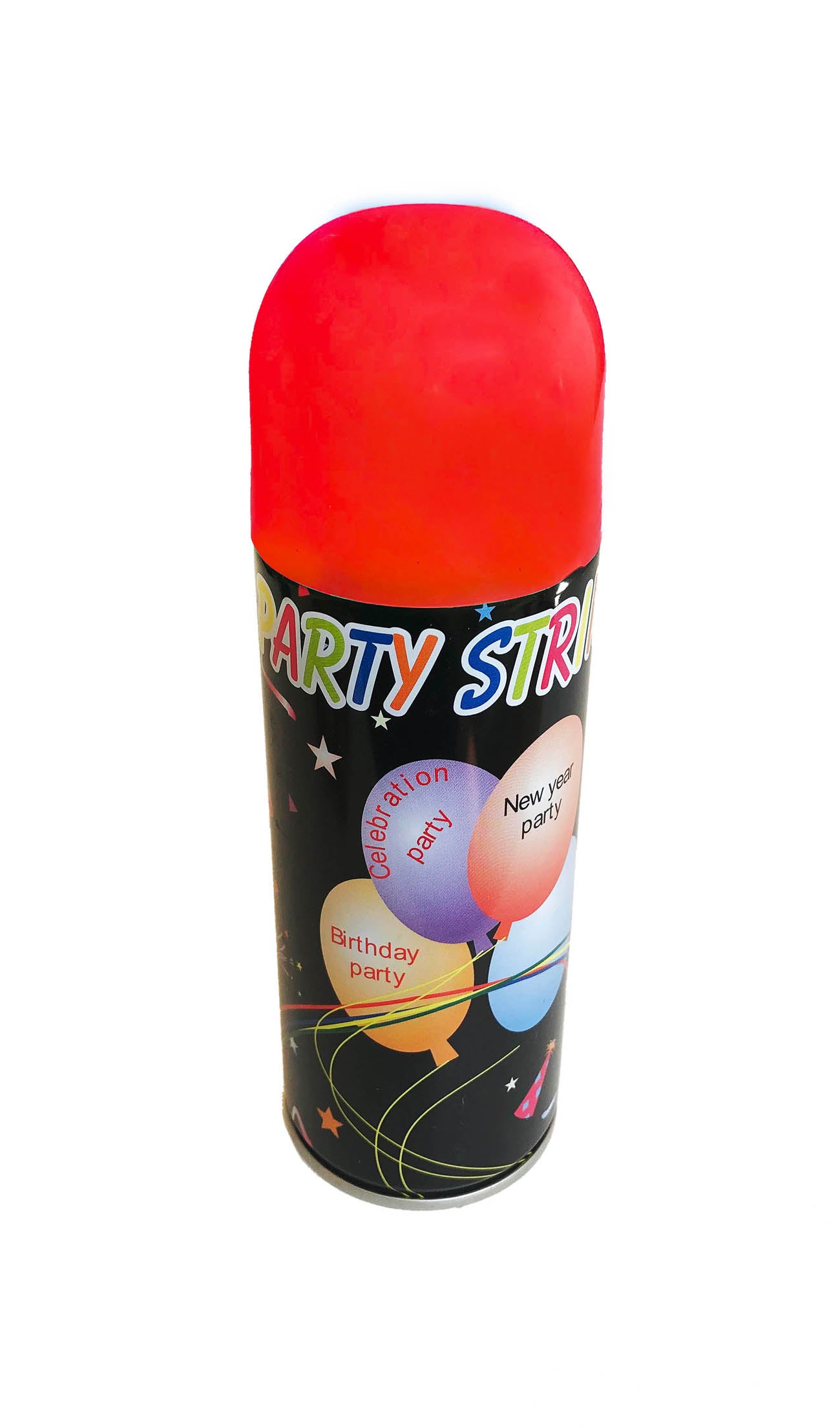 Sprej Špageti u boji 250ml, Spray Party String Crvena