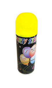 Sprej Špageti u boji 250ml, Spray Party String Žuta