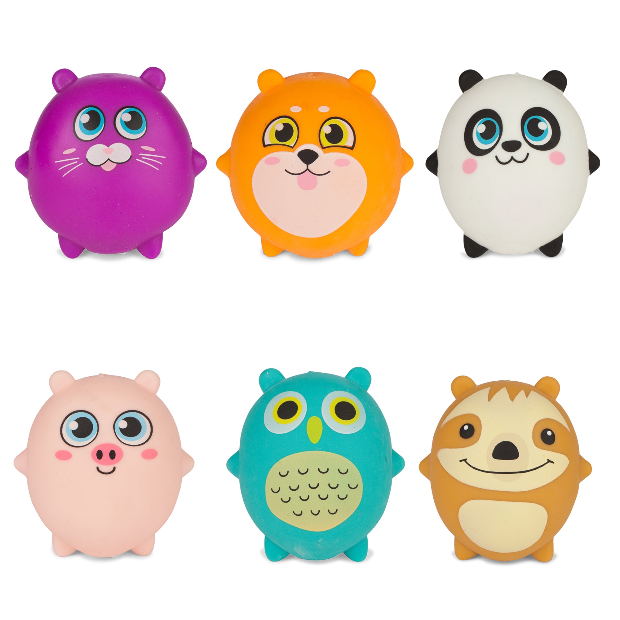 Squishy Cute Animals 7,8 cm – Antistres igračka Sova