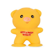 Ljepljiva antistres igračka Praščić Sticky Pig 9 cm Žuta
