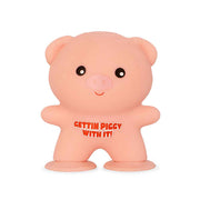 Ljepljiva antistres igračka Praščić Sticky Pig 9 cm Roza