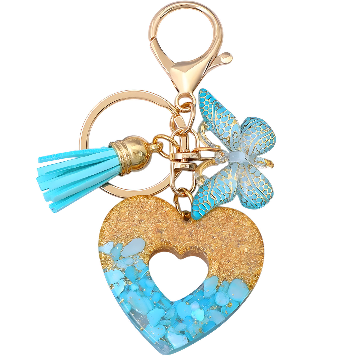 Ključanka Heart - Svijetlo Plava KP37996