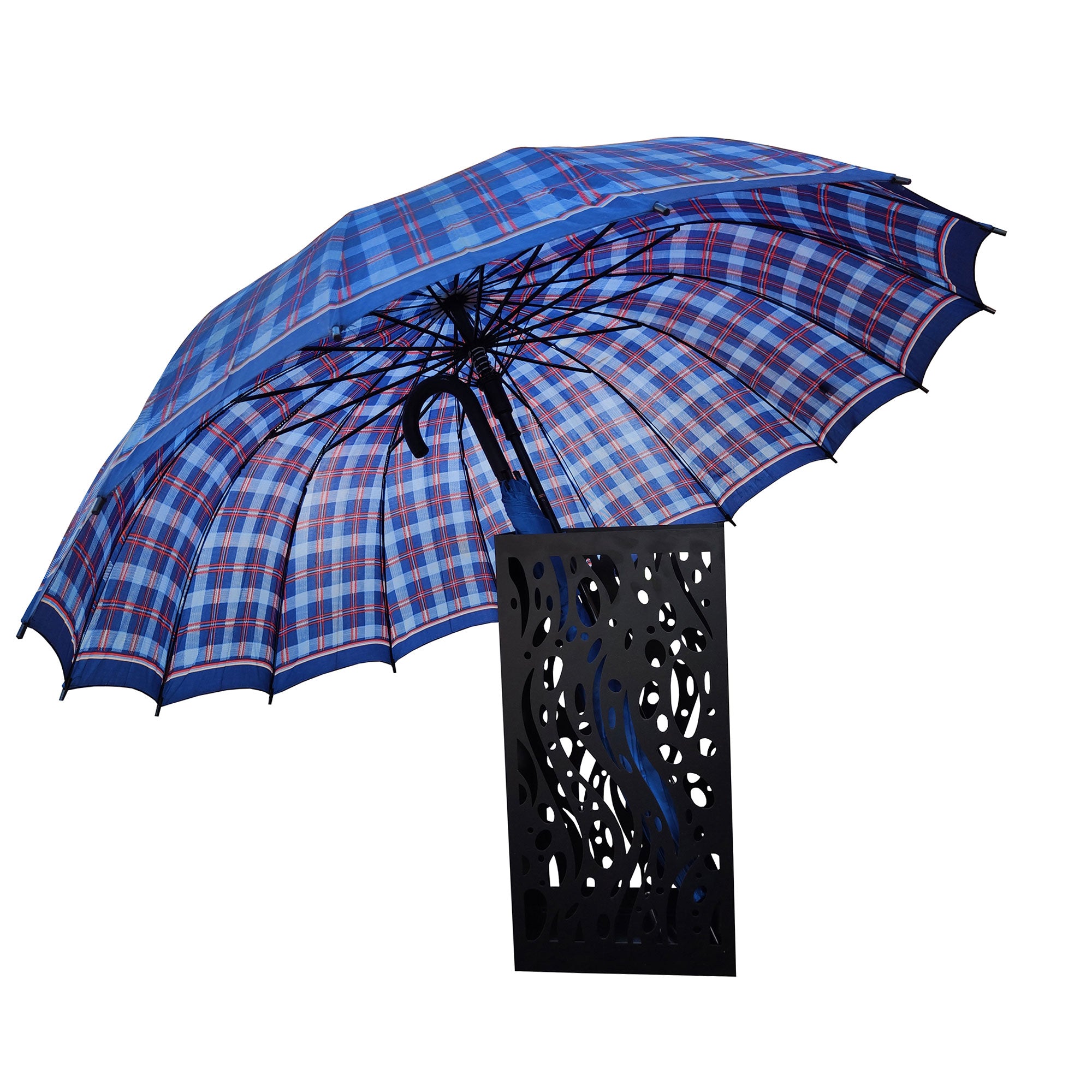 Stalak za kišobrane LEAH 25x15x50cm crni