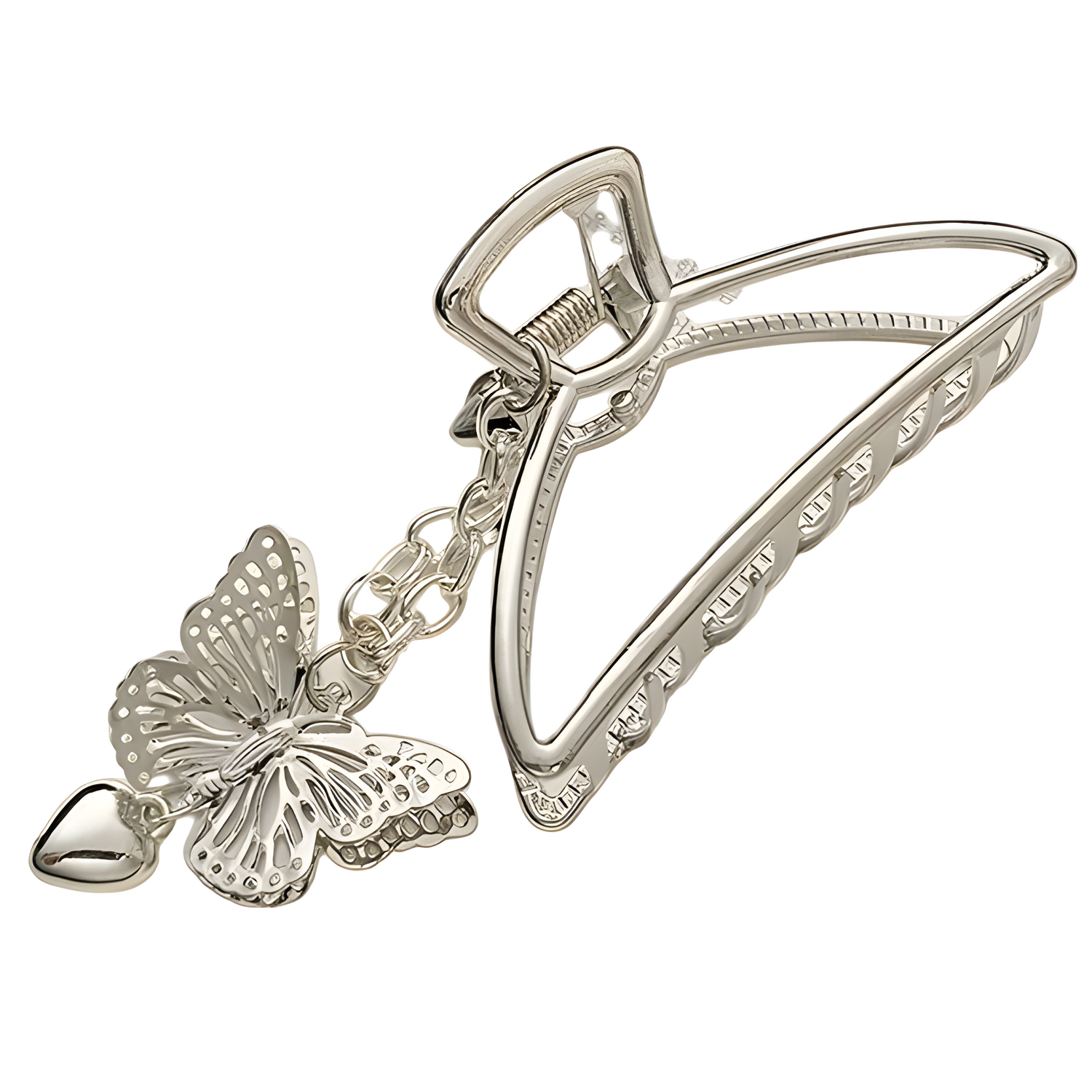 Štipec za kosu Butterfly - Srebrna / Tip2 KP30425