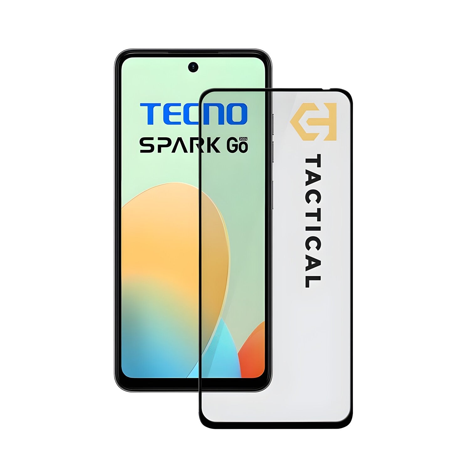 Tactical Glass Shield 5D staklo za Tecno Spark GO 2024 - Crna KP30838