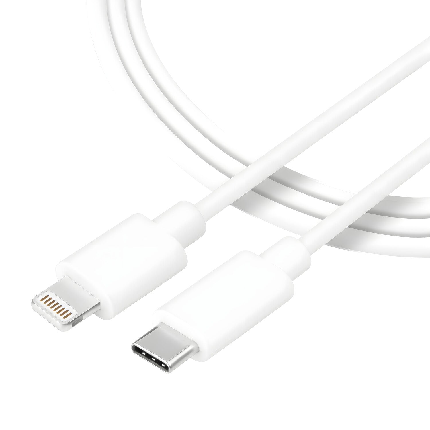 Tactical Smooth Thread kabel USB-C/Lightning - 0.3m - Bijela KP31185