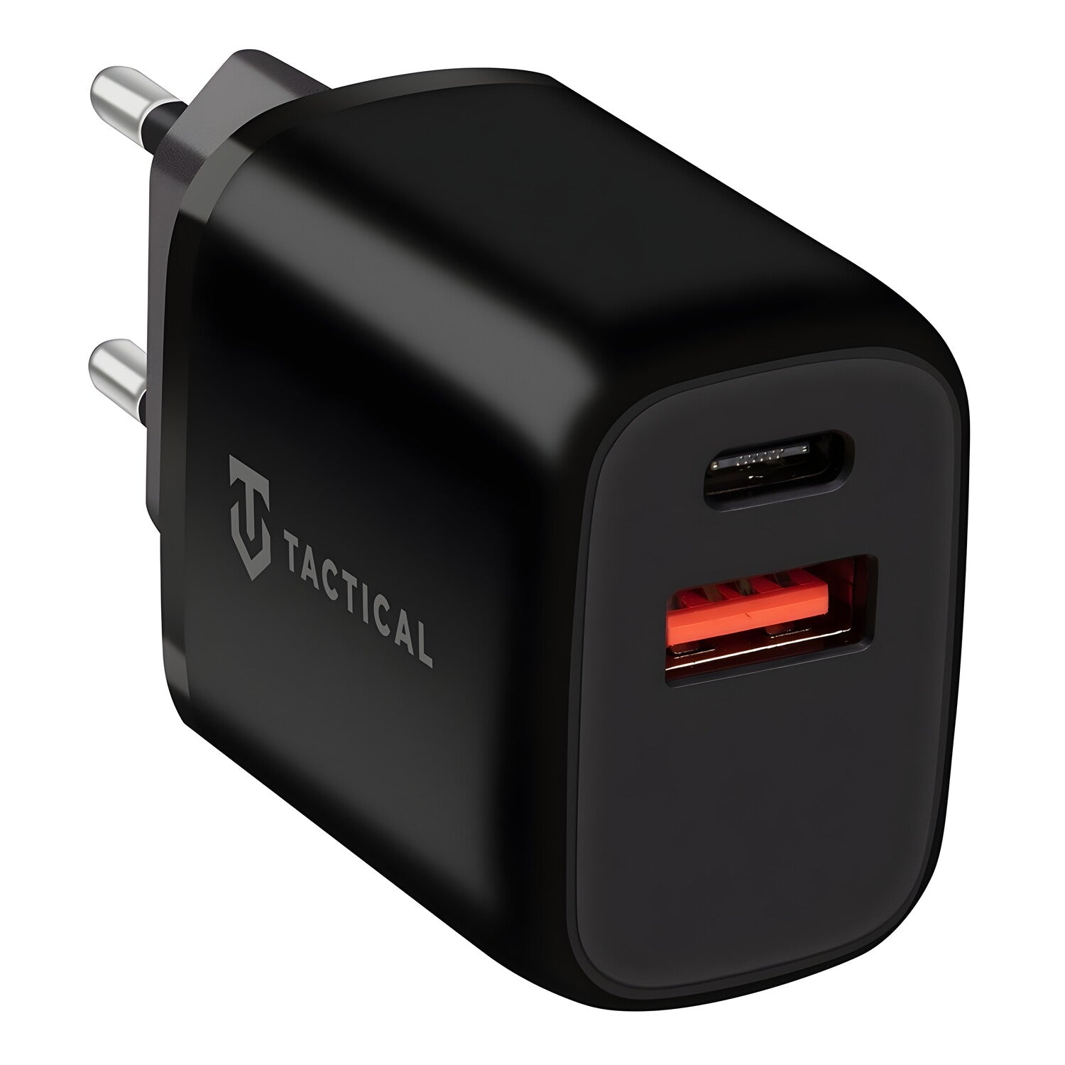 Tactical Dual 20W mrežni punjač - USB i USB-C - Crna KP31219