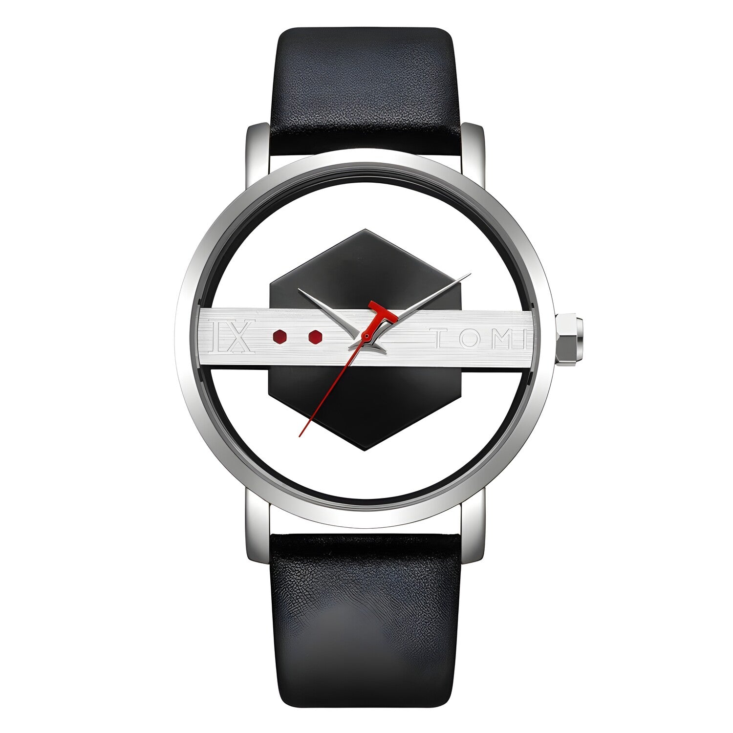 Sat TOMI EL-29107 - Crna / Srebrna KP29107