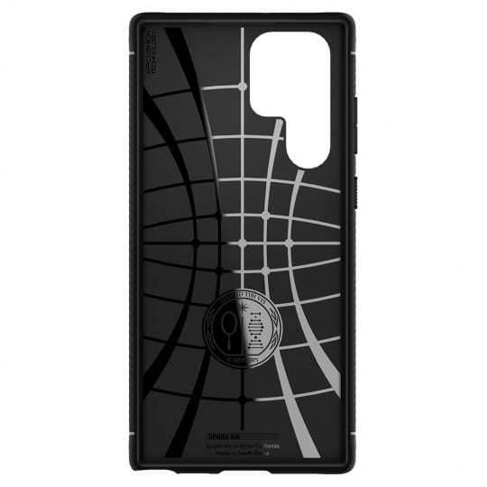 ETUI SPIGEN RUGGED ARMOR ZA SAMSUNG GALAXY S22 ULTRA - MAT ČRNA
