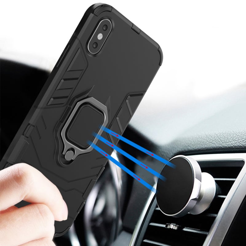 Ring Armor Case Kickstand robusten ovitek za XIAOMI REDMI 10