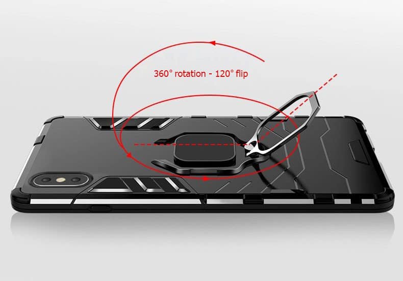 Ring Armor Case Kickstand robusten ovitek za XIAOMI REDMI 10