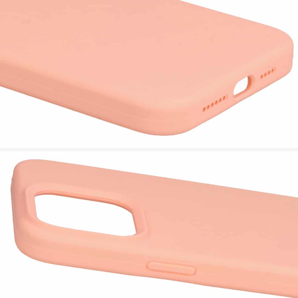 SILIKONSKA LITE MASKA ZA IPHONE 13 boja breskve