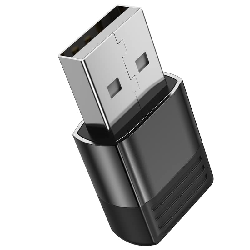 BOROFONE ADAPTER BV18 - USB V TIP C - ČRN