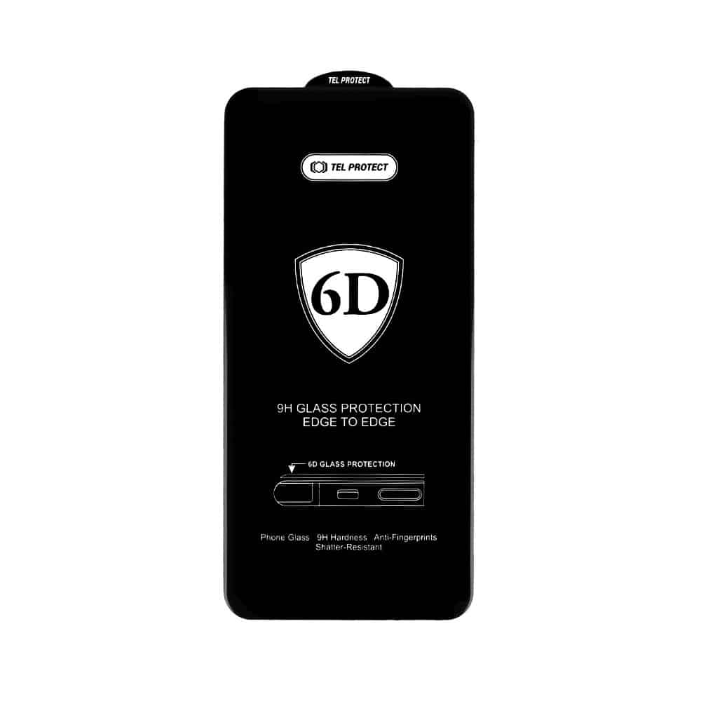FULL GLUE 6D KALJENO STEKLO ZA XIAOMI REDMI NOTE 10 PRO/NOTE 10 PRO MAX ČRNA
