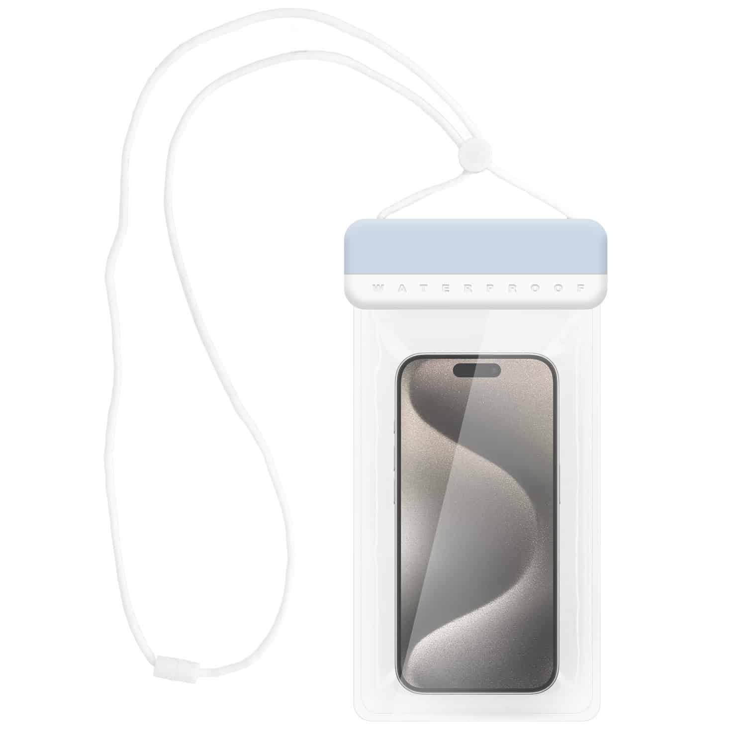 VODOODPORNA TORBICA – TIP 3 MODRO-BELA (230X118 MM)