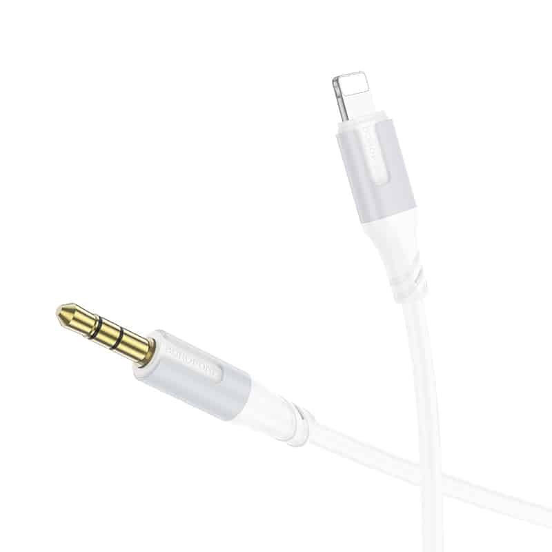 BOROFONE KABEL BL19 CREATOR – PRIKLJUČEK 3,5 MM ZA LIGHTNING – 1 M BEL
