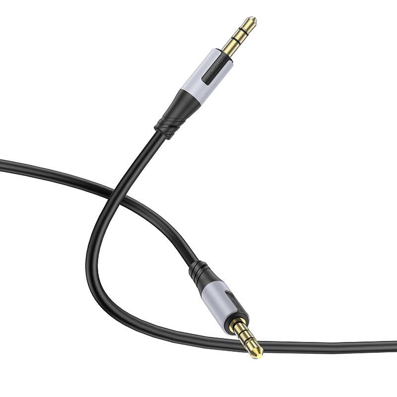 Borofone kabel BL19 Creator – 3,5 mm vtič na 3,5 mm vtič – 1 meter črn