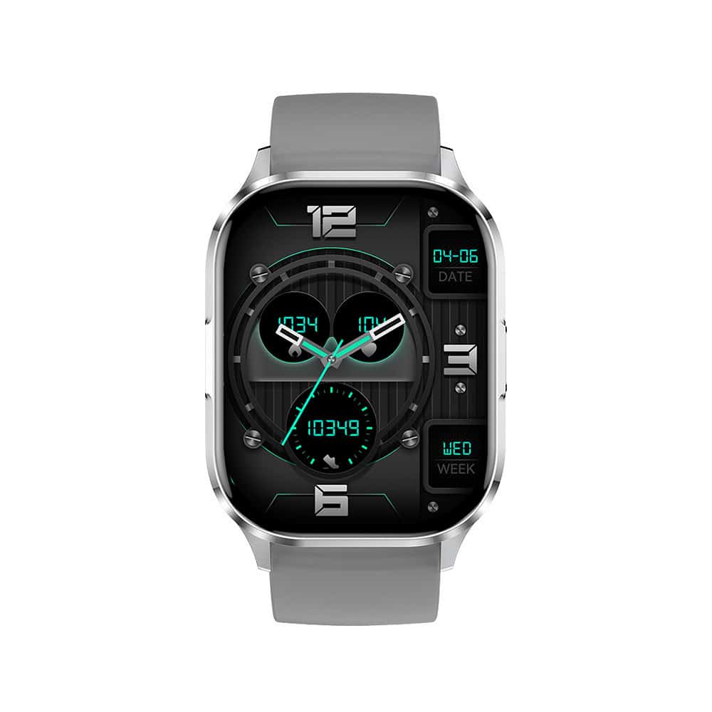 Pametna ura Blavec W18 Hellia HD AMOLED – siva