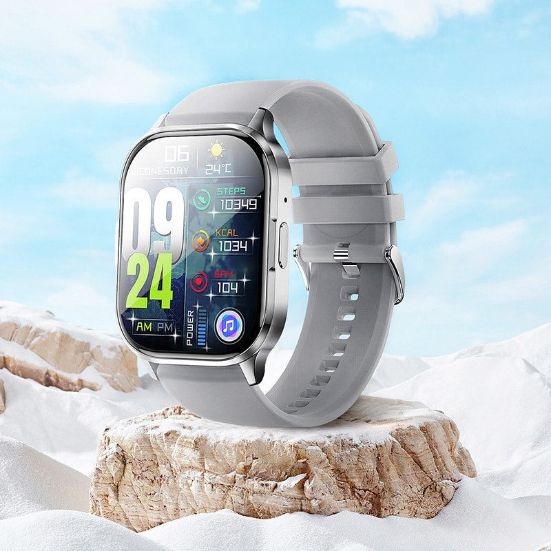 Pametna ura Blavec W18 Hellia HD AMOLED – siva