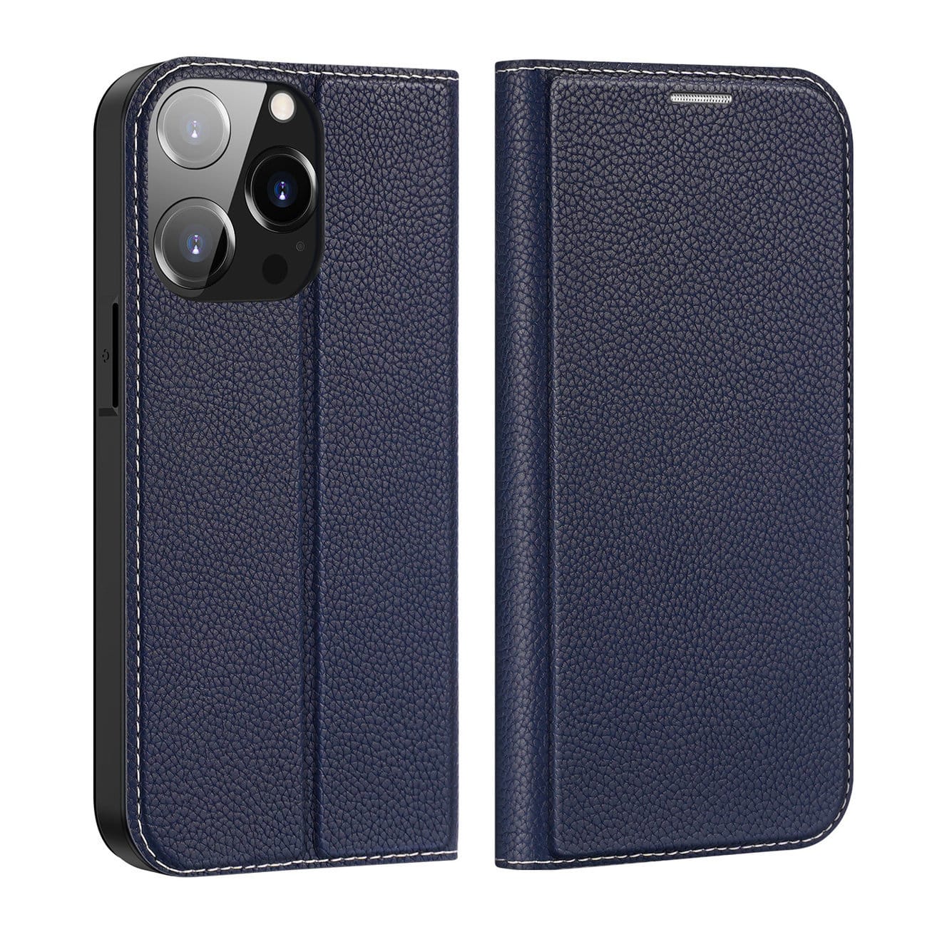 DUX DUCIS Skin X2 – preklopna torbica za iPhone 14 Pro - modra