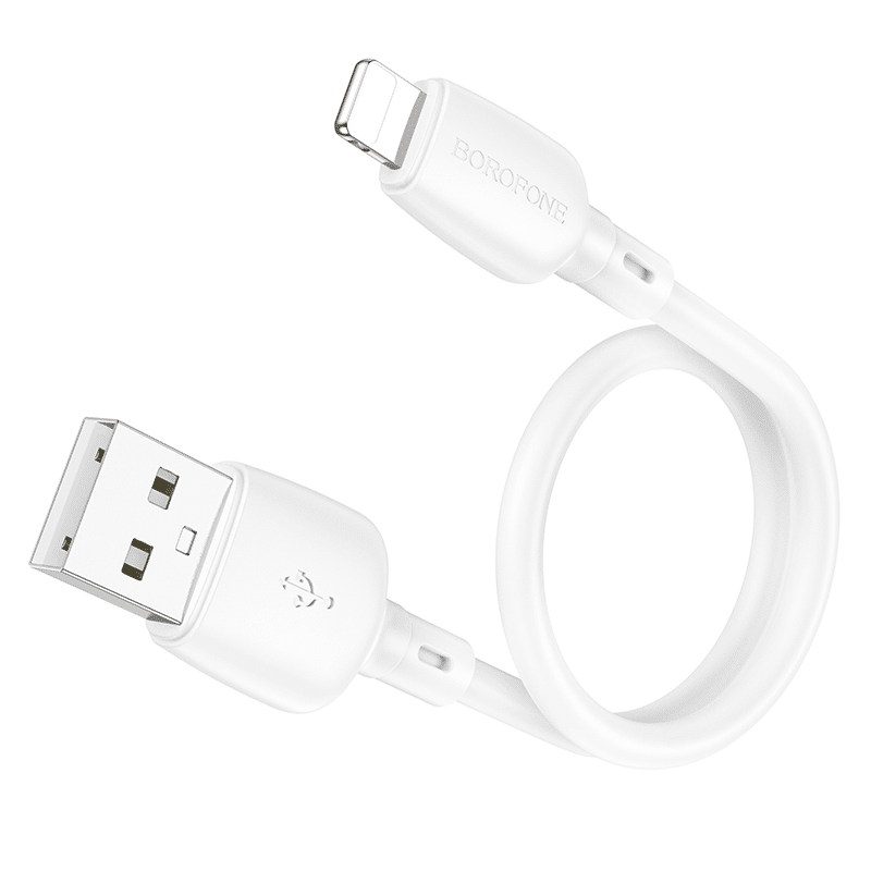 Borofone kabel BX93 Super Power - USB v Lightning - PD 20W - 25 cm bel